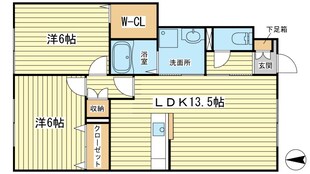 ぐりーんひまわりの物件間取画像